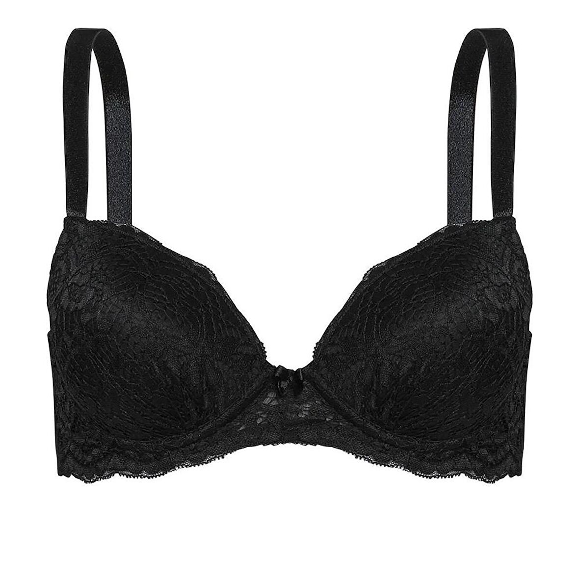 Papatya 340305 Balenli Soft Push Up Dolgulu Dantel Sütyen