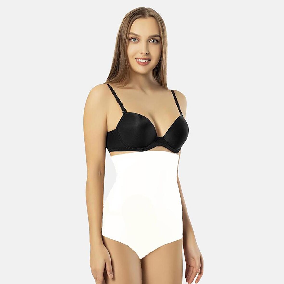 Papatya 0720 Lazer Kesim Yüksek Bel Slip Korse