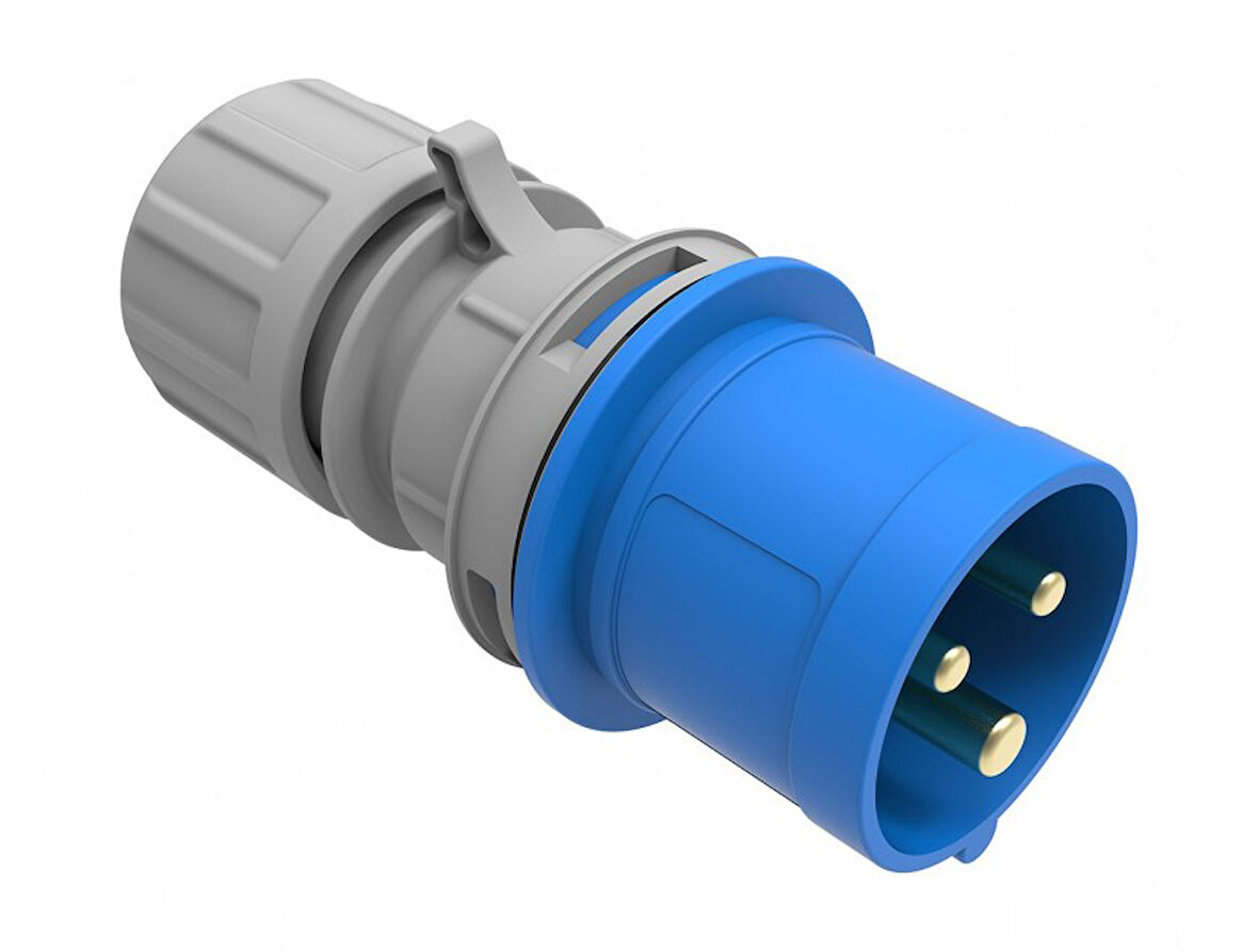 Bemis CEE Norm 3X16A 220V IP44 Düz Fiş