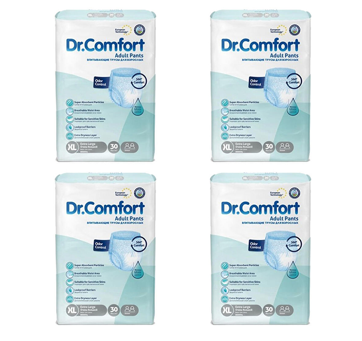 Dr.Comfort Emici Külot XLarge (Ekstra Büyük) Boy 120 Adet