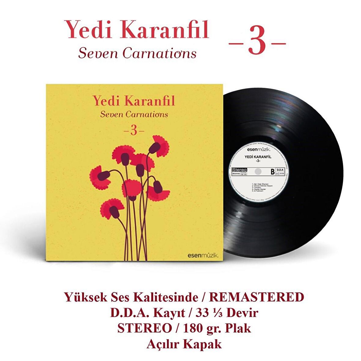 Yedi Karanfil - 3   (Plak)  