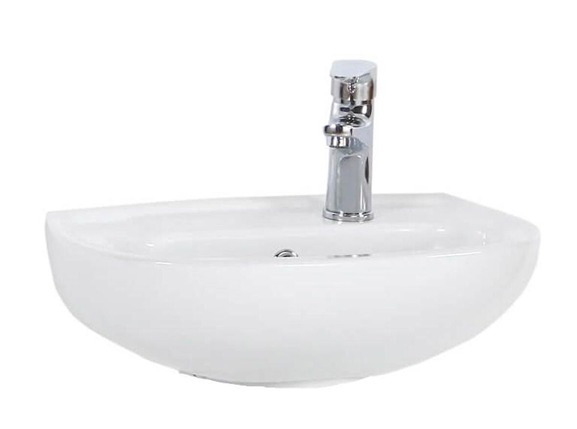 Creavit 30x45 cm Oval Duvara Monte Lavabo TP031