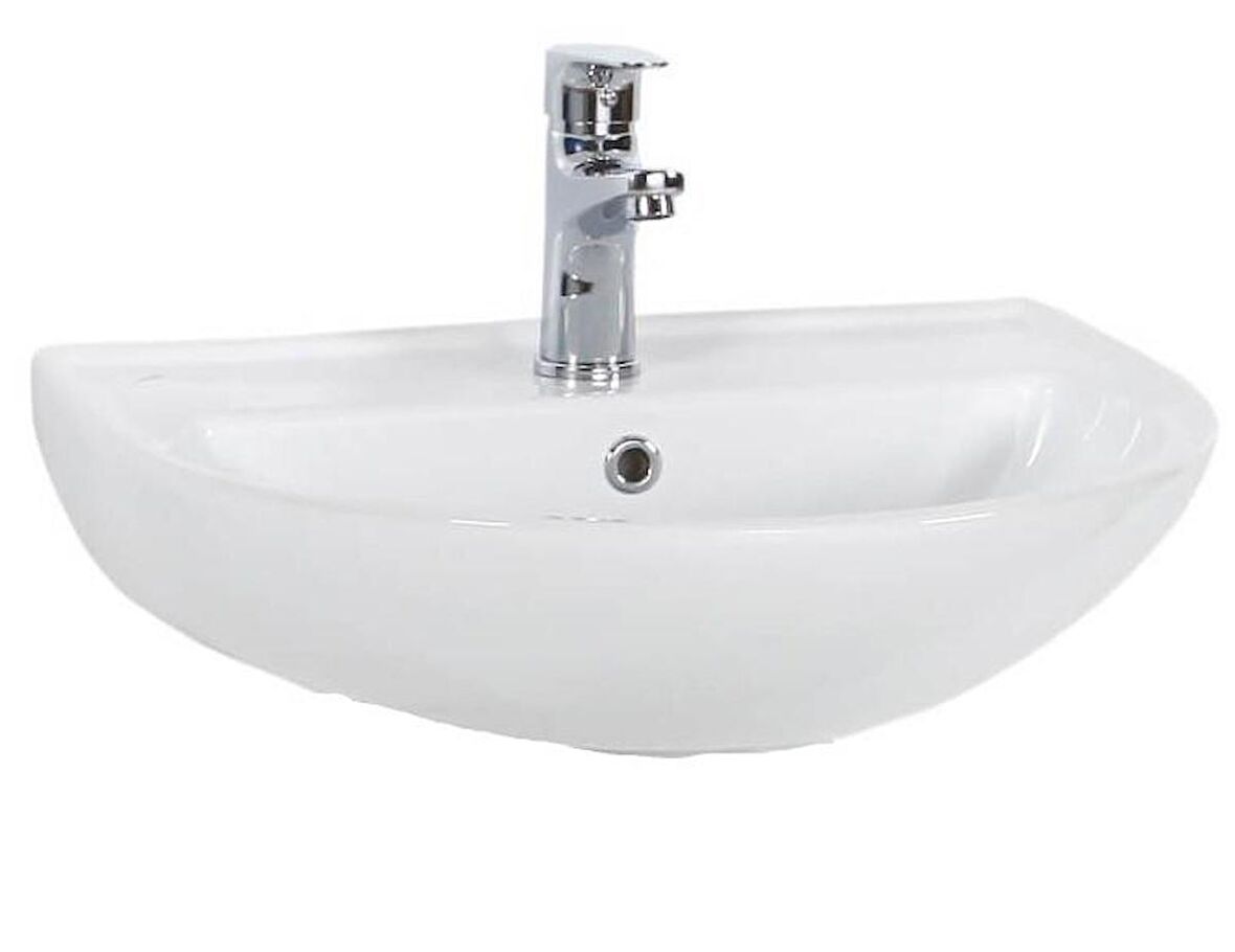 Creavit 40x50 cm Oval Duvara Monte Lavabo TP155