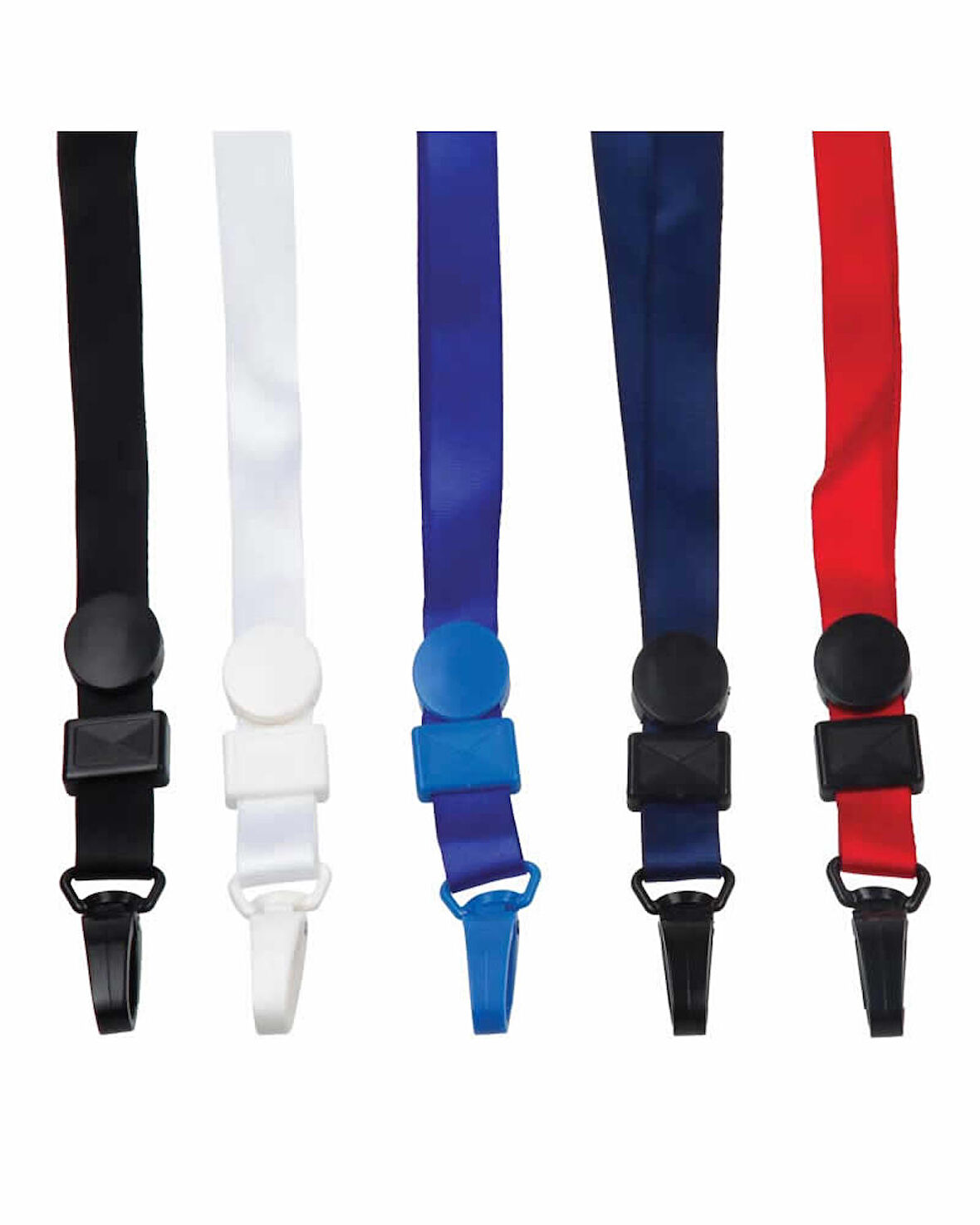 Sarff KEJEA K-1502 (1,5cm) Plastik AKREP Kanca.MAVİ Askı İpi 50  Adet