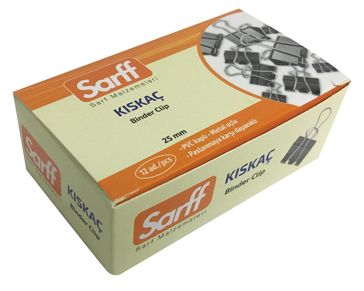 SARFF 25MM KISKAÇ 12'Lİ KUTU