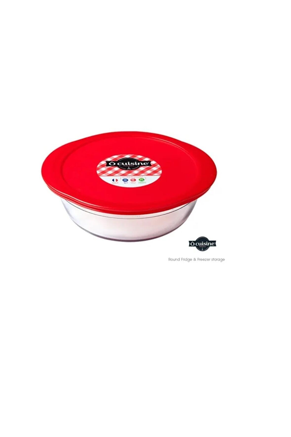 Ocuisine Kapakli Firin Kabi Borasilikat 1L 18x20 cm Kapakli Firin Kabi 1 Adet