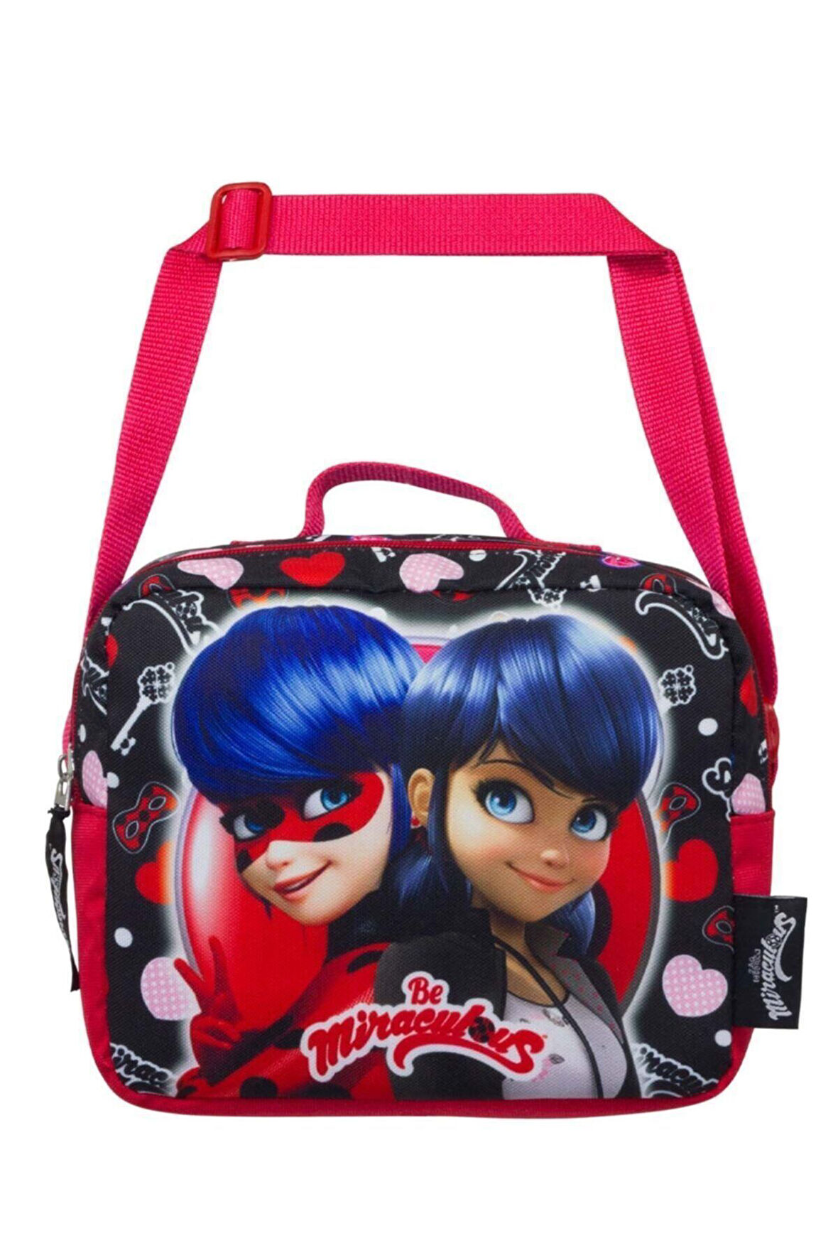 Miraculous Lady Bug Ve Marinette Baskılı Beslenme Çantası