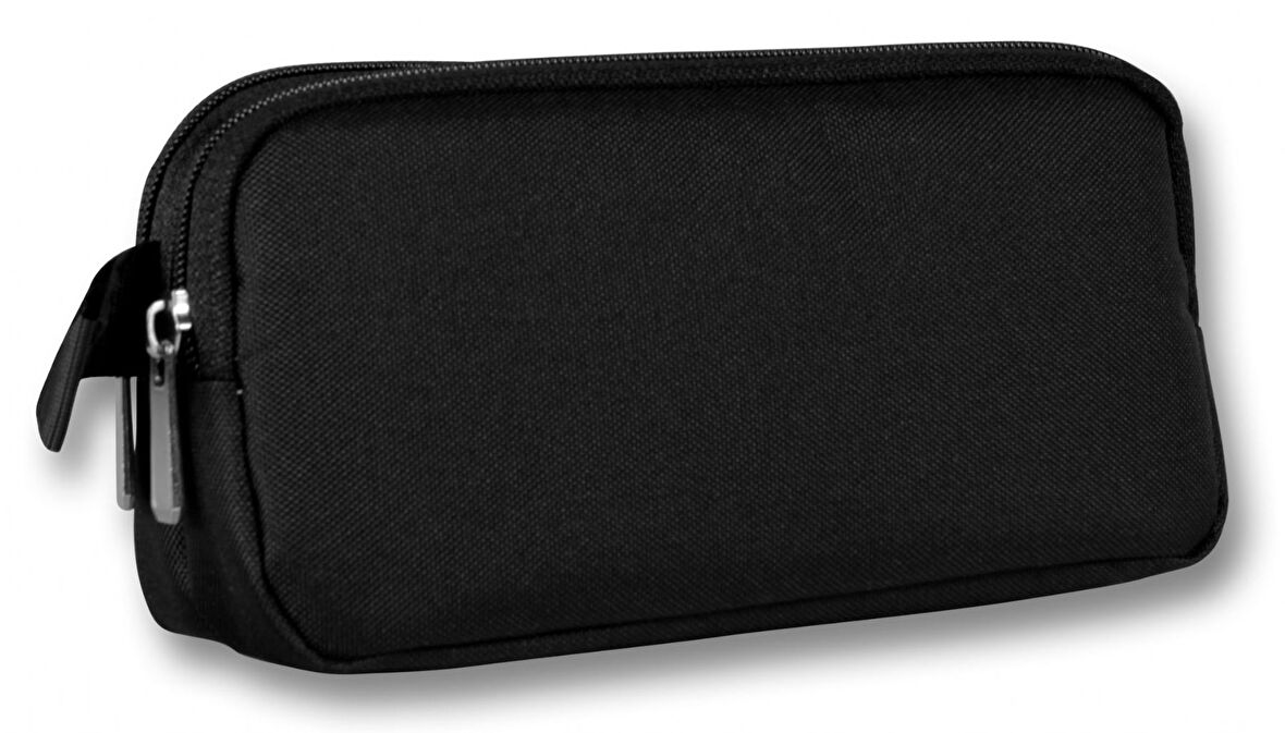 Ümit Çanta Erkek Çocuklar İçin İki Bölmeli Kalemlik - Siyah - 5056