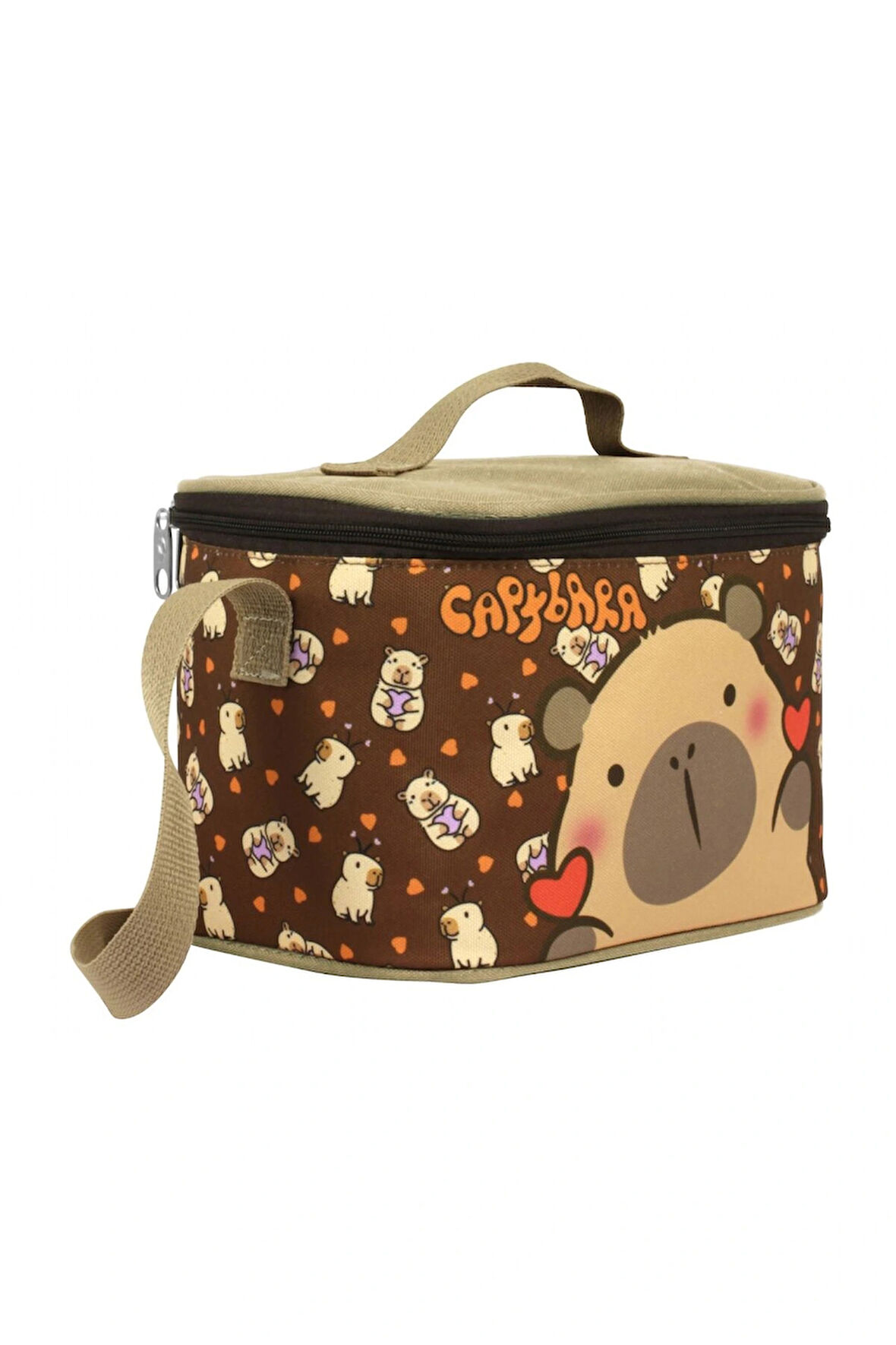 Erkek Çocuk Isı Yalıtımlı Beslenme Çantası - Kahverengi - 5210