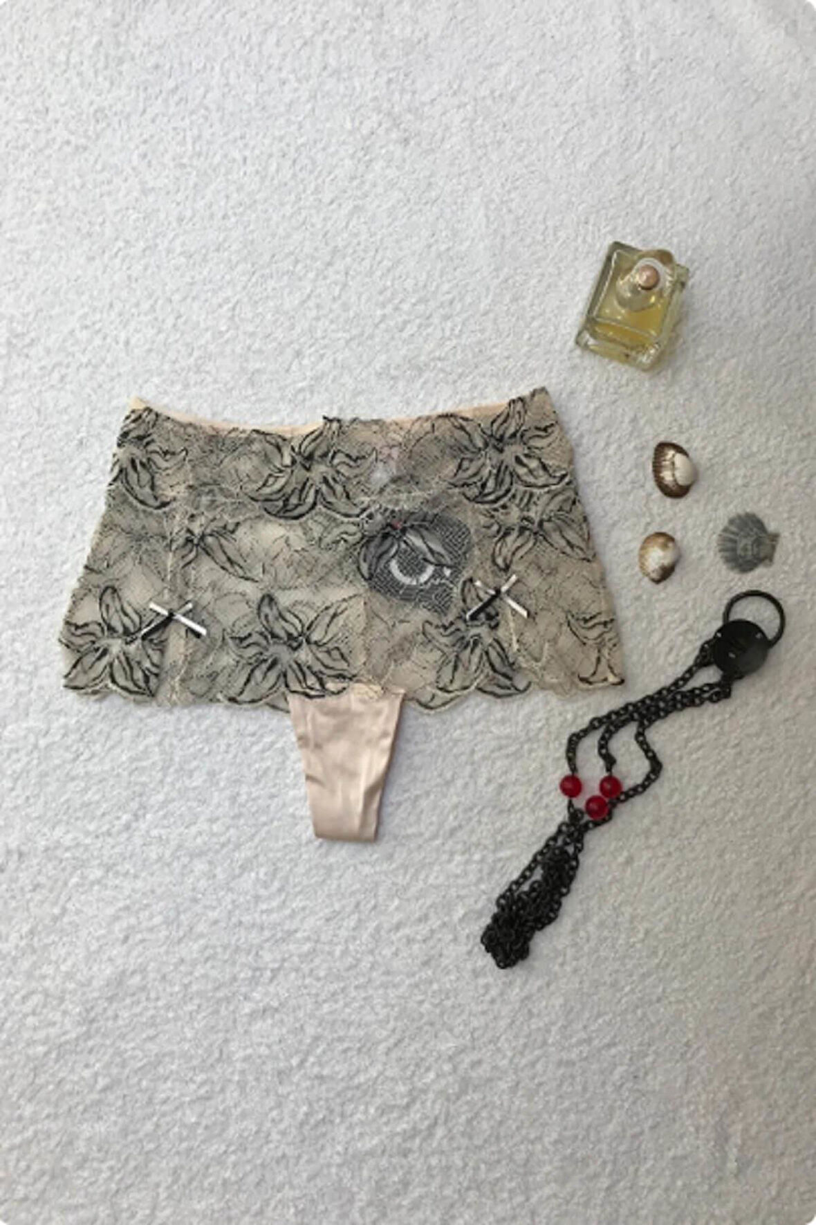 Kadın 145-046 Gazelle Dantelli İtalyan Kesim Yarım Boxer