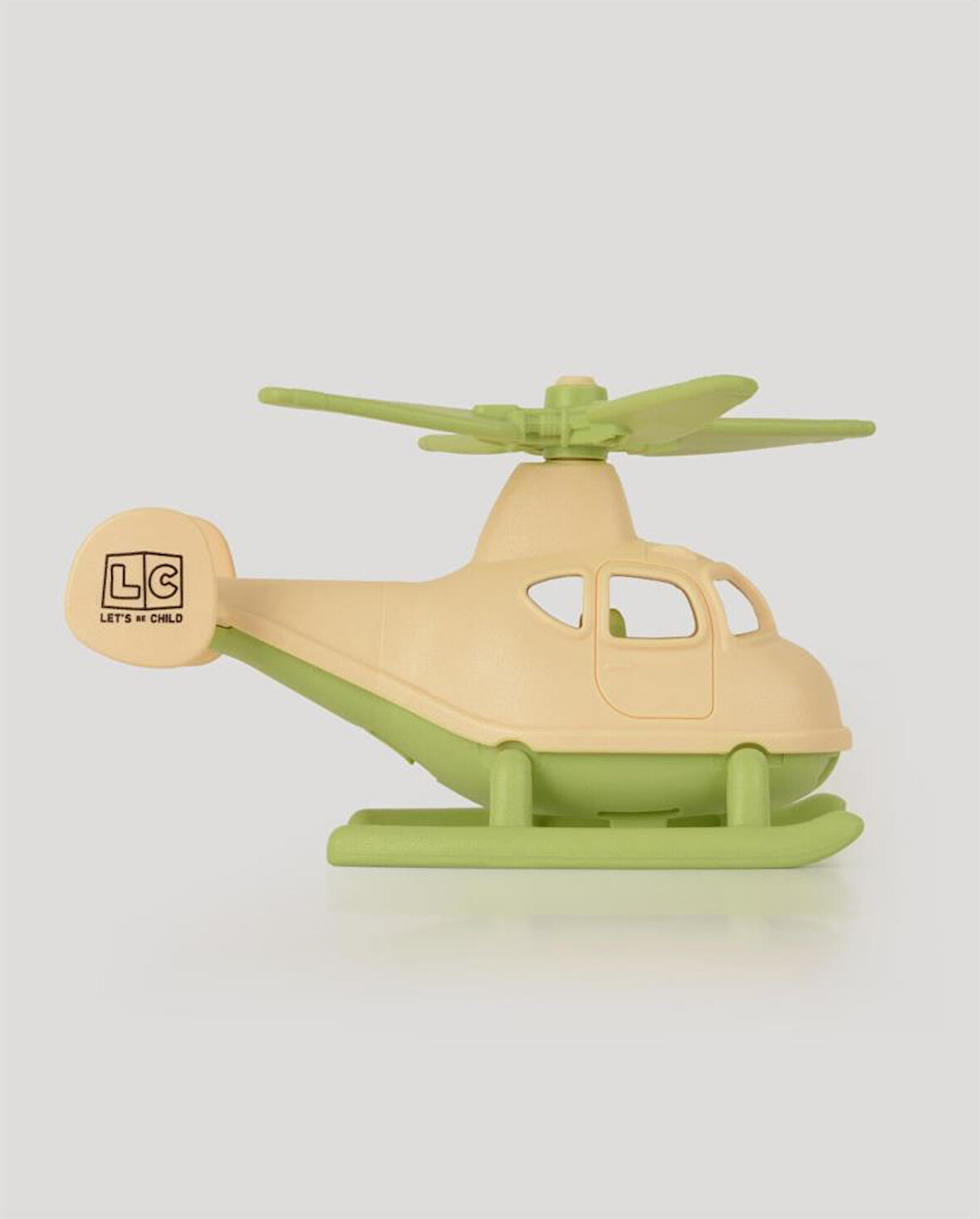 Enfal Let's Be Child Minik Helikopter Tekli (GÖVDE RENGİ) LC-30942 BEYAZ