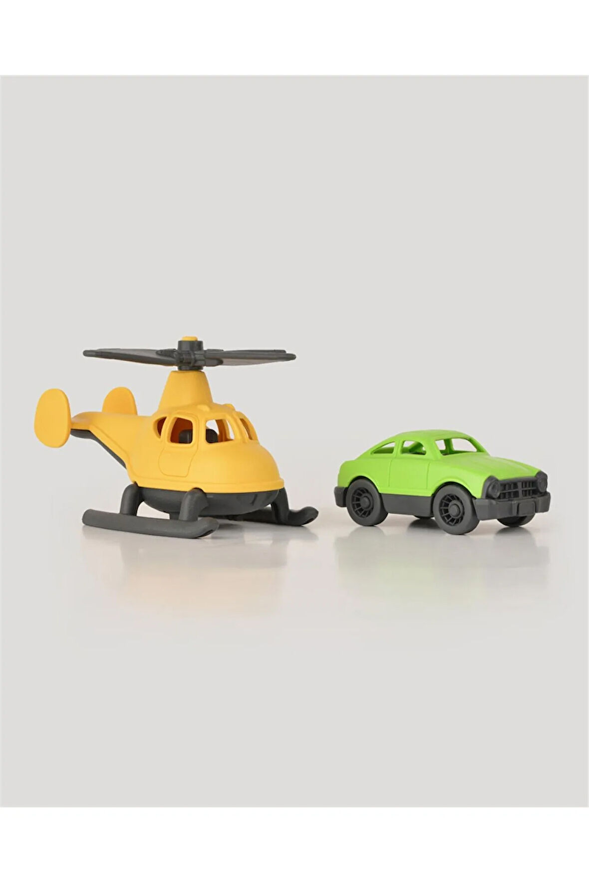 Lc Minik Taşıtlar Helikopter Ve Minik Araba- Sarı
