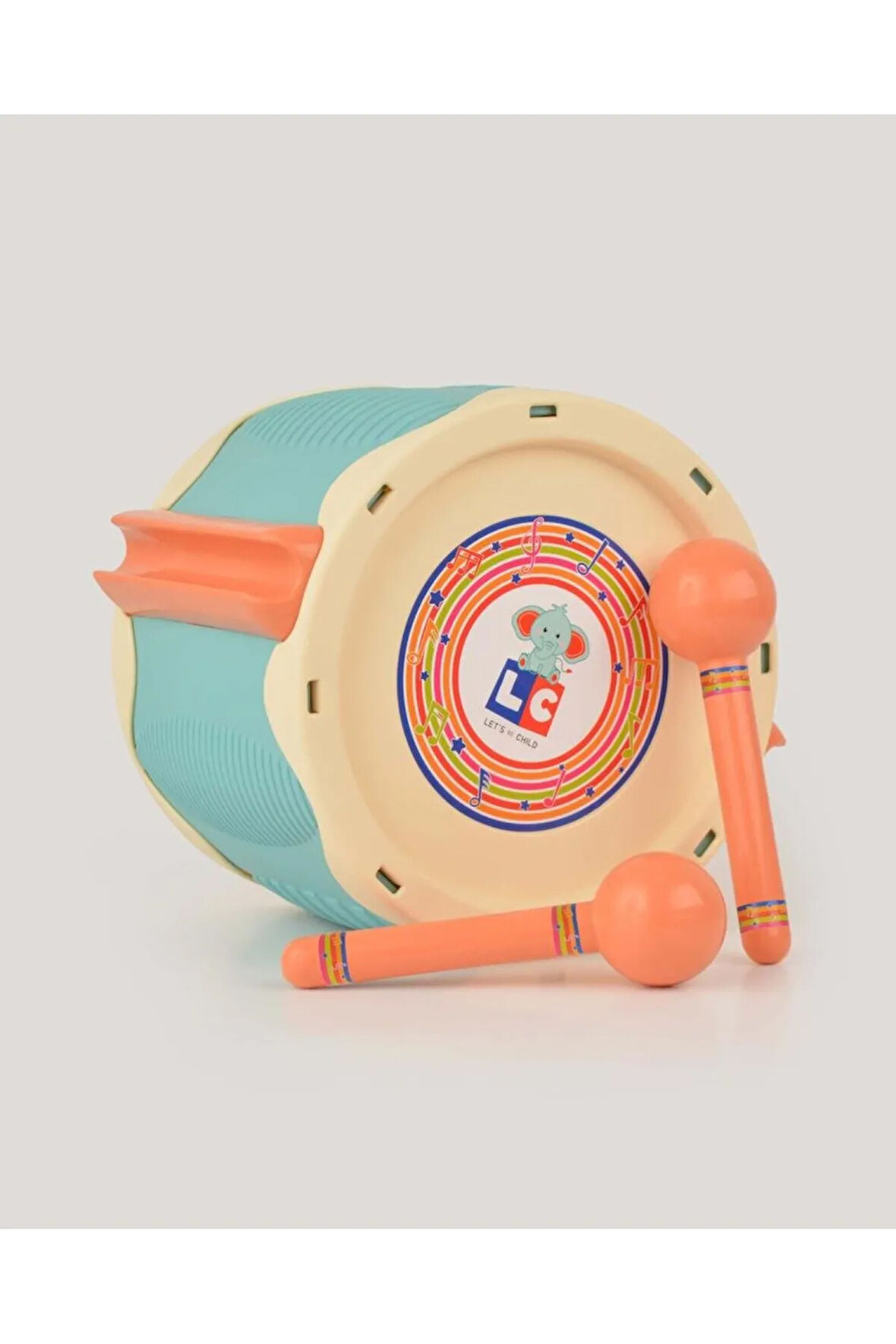 Turkuaz Eğlenceli Davul