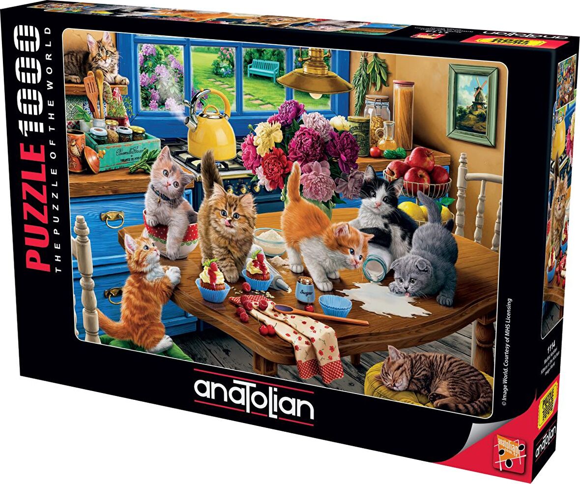 Anatolian Hayvanlar 1000 Parça Yetişkin Puzzle