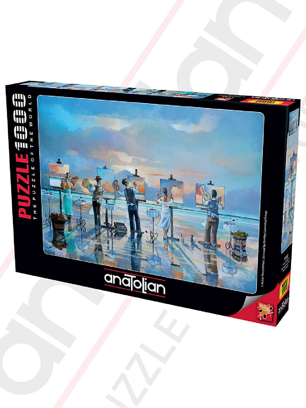 Anatolian 1000 Parçalık Puzzle - Fırça Darbeleri 1132
