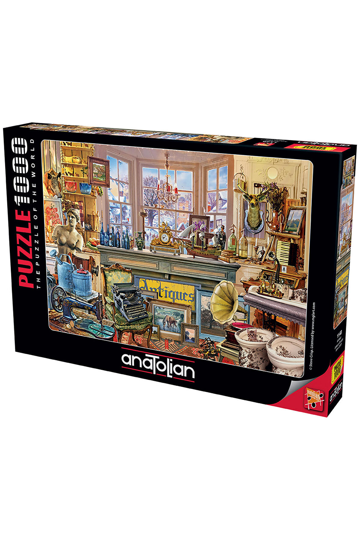 Antikacı 1148 14+ Yaş Küçük Boy Puzzle 1000 Parça