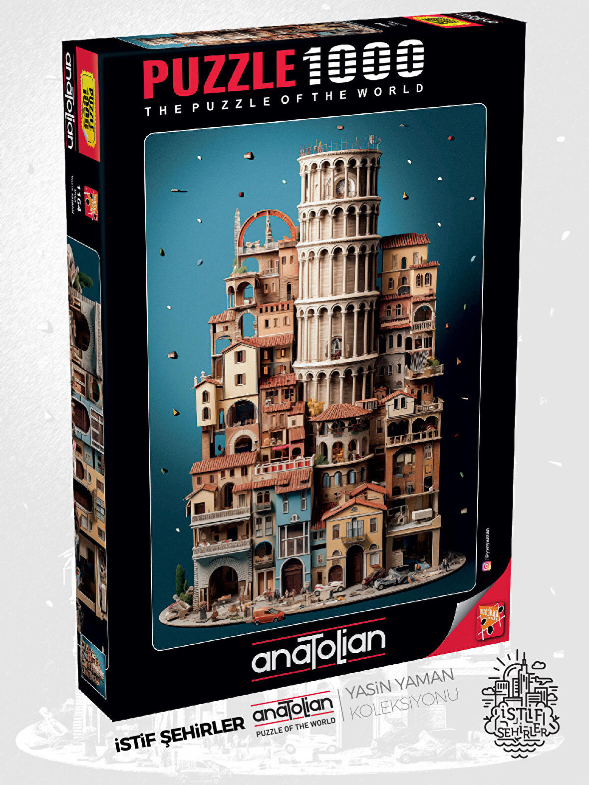 Anatolian 1000 Parçalık Puzzle / Pisa - Kod 1164