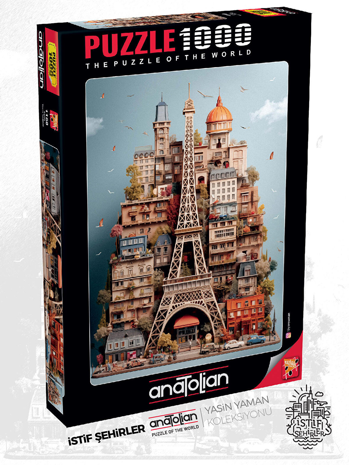 Anatolian 1000 Parçalık Puzzle / Eyfel - Kod 1168