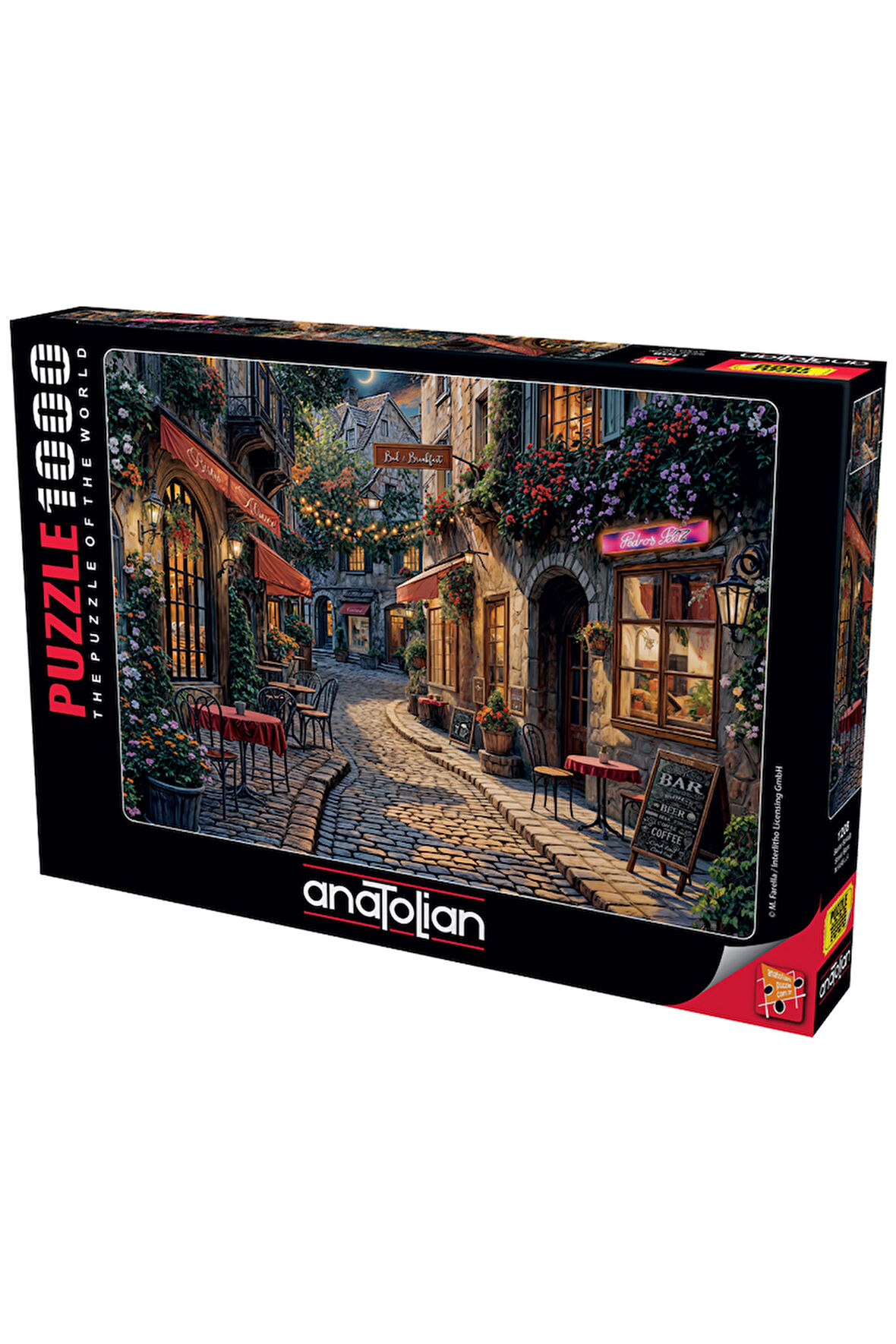 Anatolian 1000 Parçalık Puzzle - Barlar Sokağı 1208