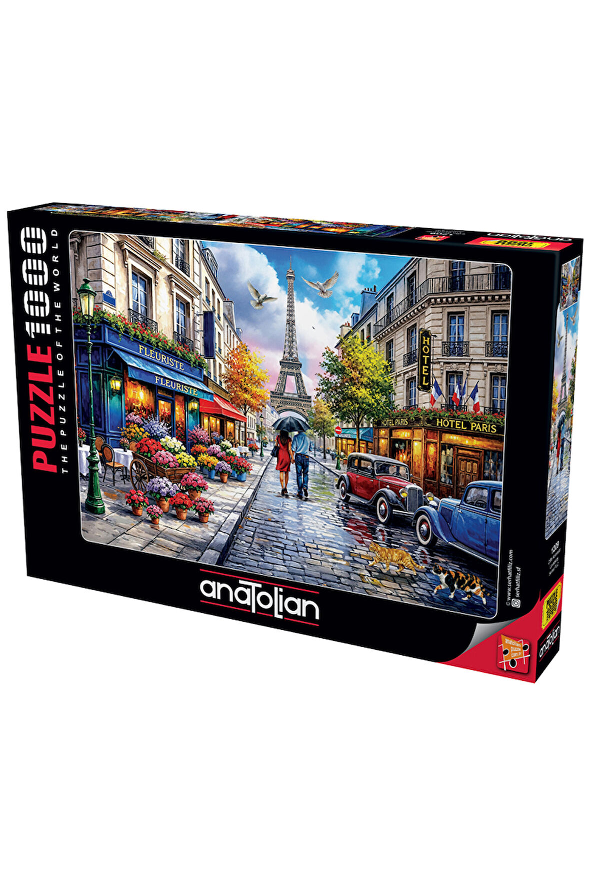 Anatolian 1000 Parçalık Puzzle - Çifte Kumrular 1209