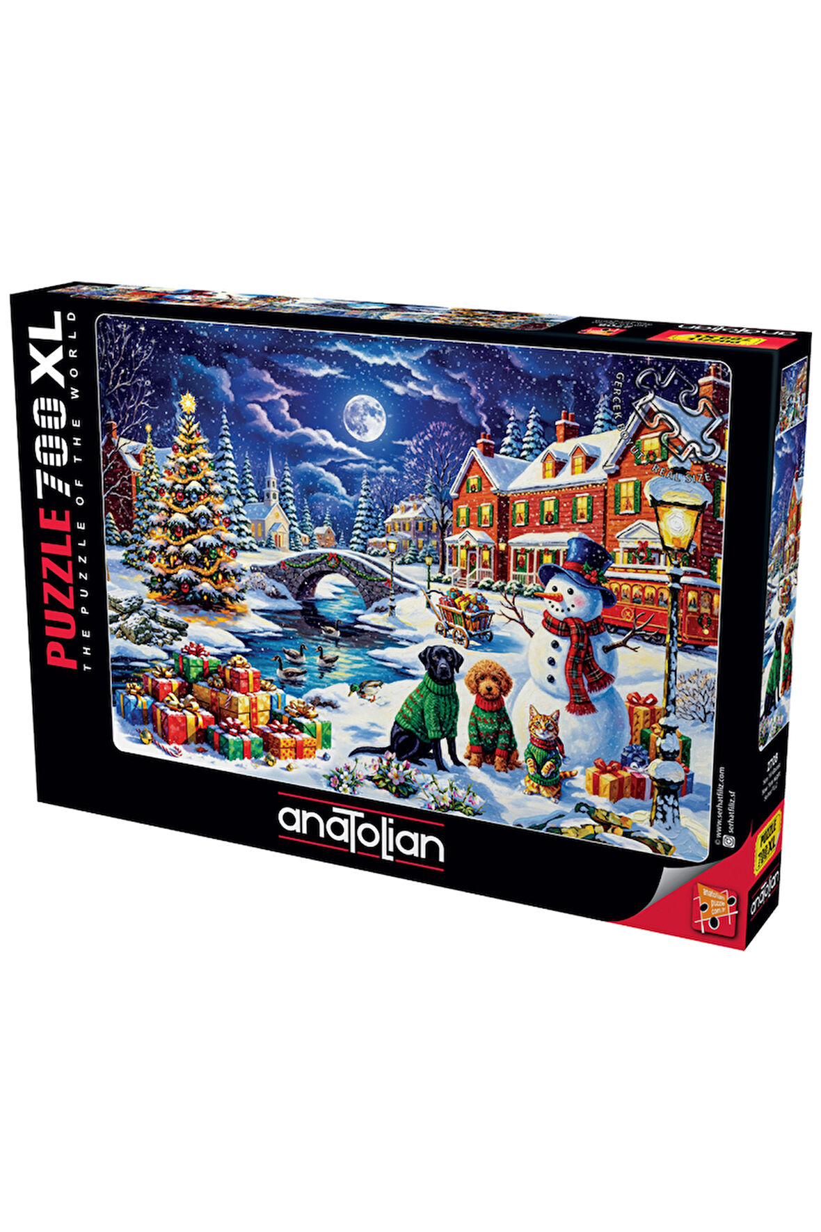 Anatolian 700 Parça XL Puzzle - Yeni Yıl Gecesi 2708