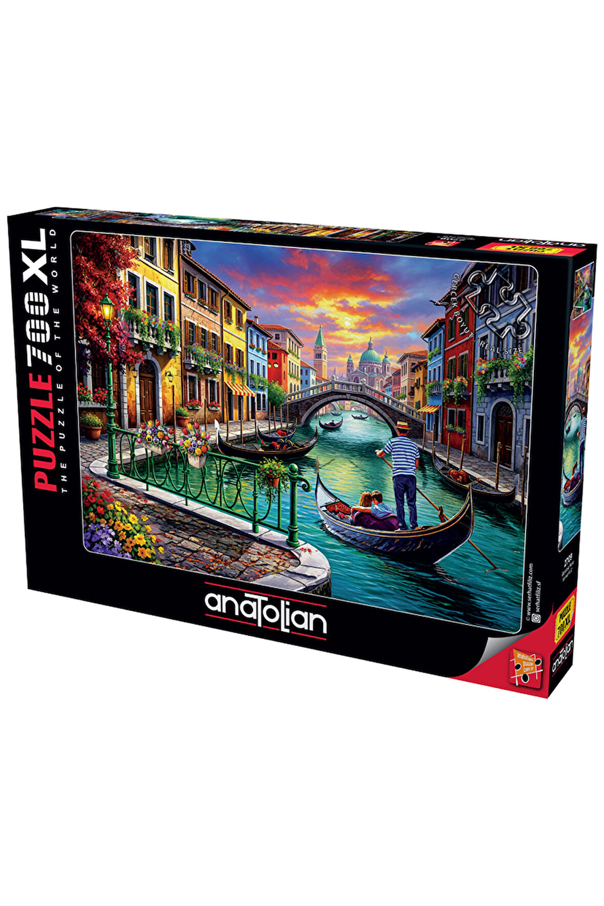 Anatolian 700 Parça XL Puzzle - Gondola Nera 2709