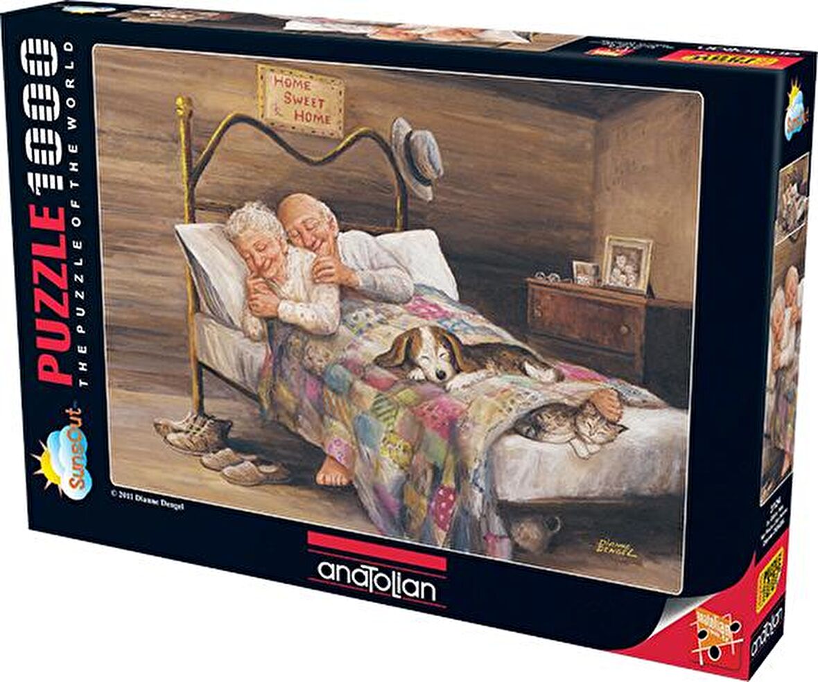 Anatolian 1000 Parçalık Puzzle - Ev Gibisi Yok 3124