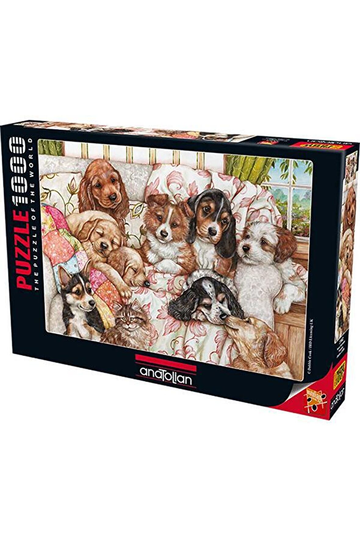 Anatolian Hayvanlar 1000 Parça Yetişkin Puzzle