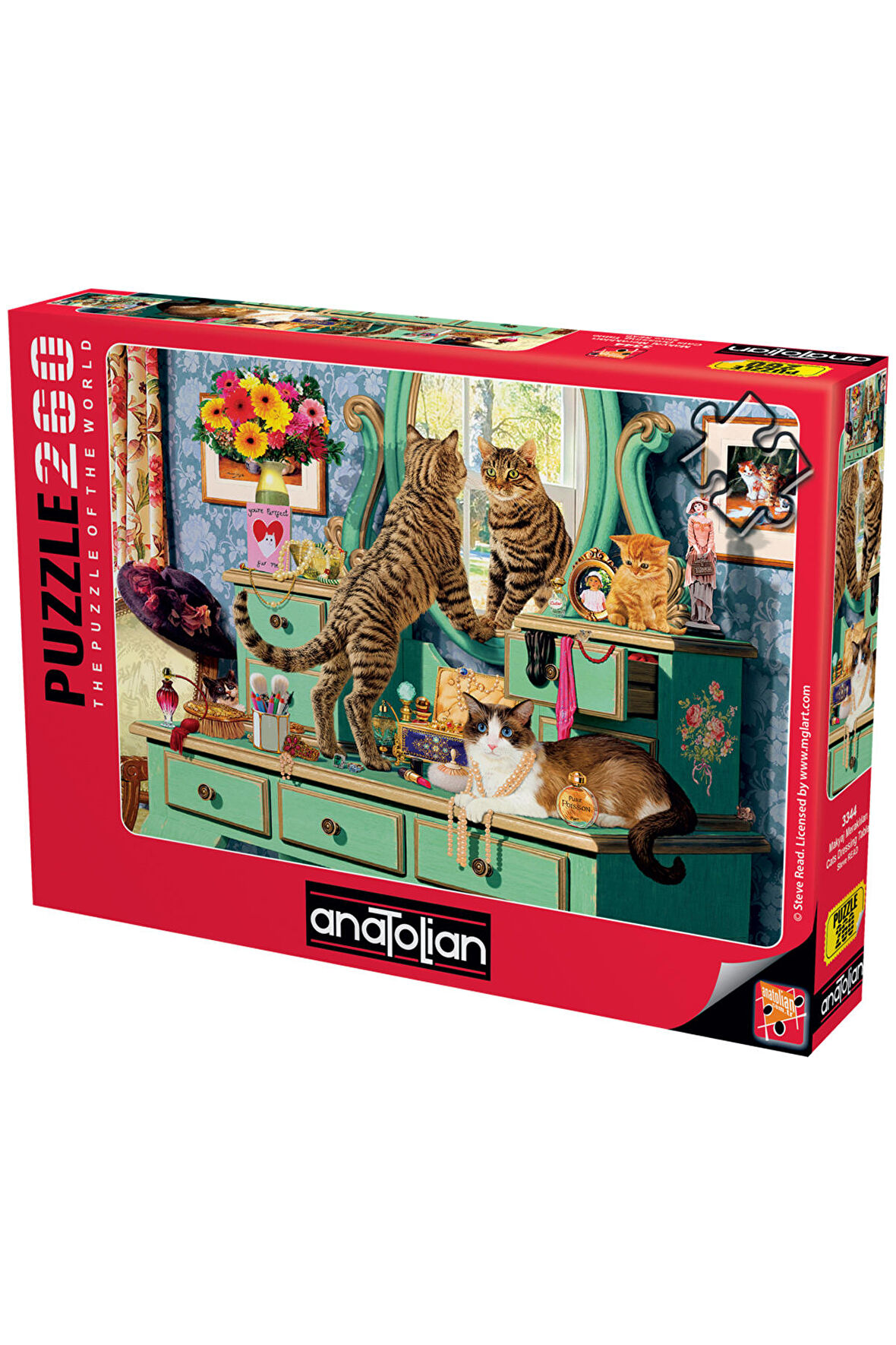 Makyaj Meraklıları 3344 14+ Yaş Büyük Boy Puzzle 260 Parça
