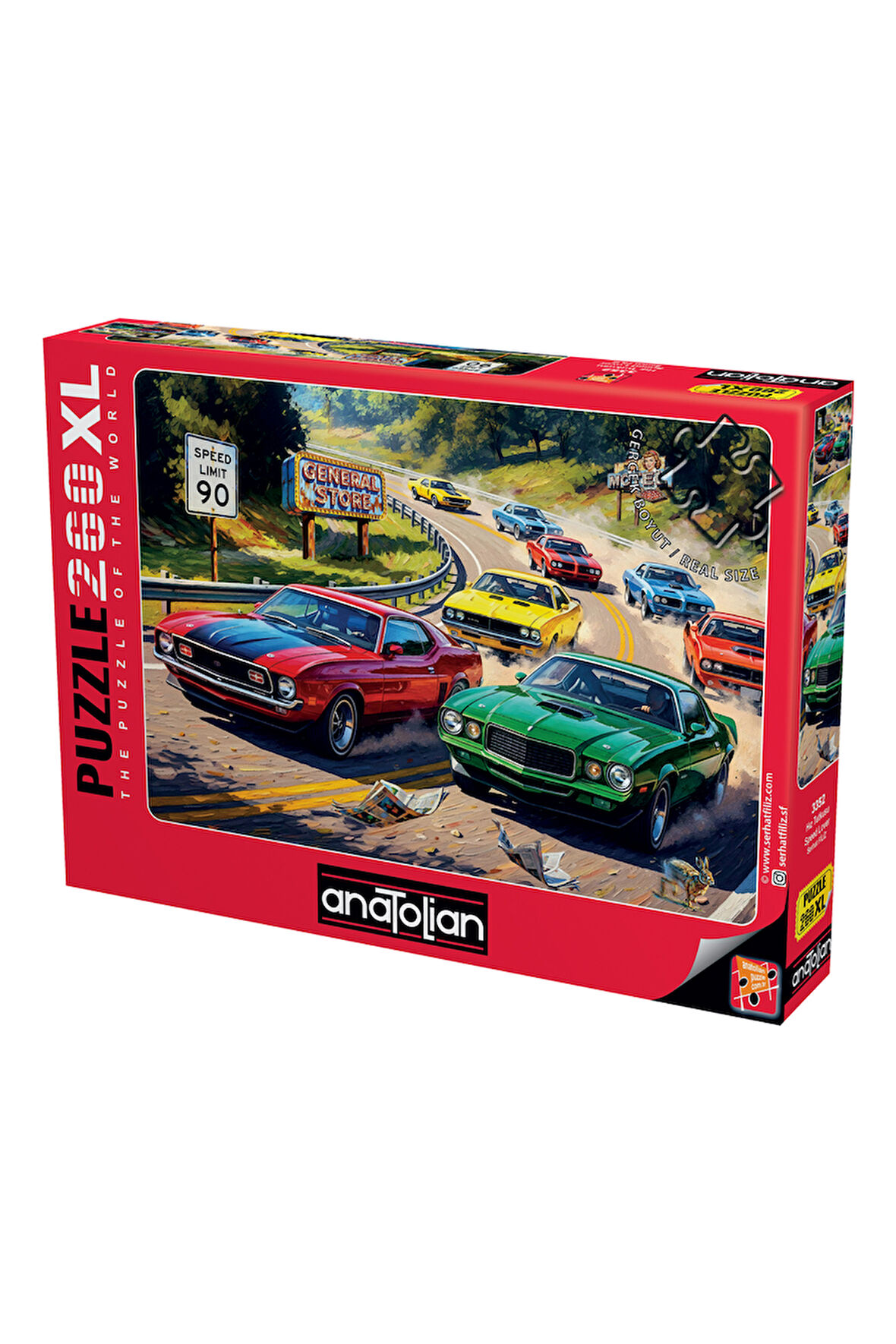 Anatolian 260 Parça XL Puzzle - Hız Tutkusu 3352
