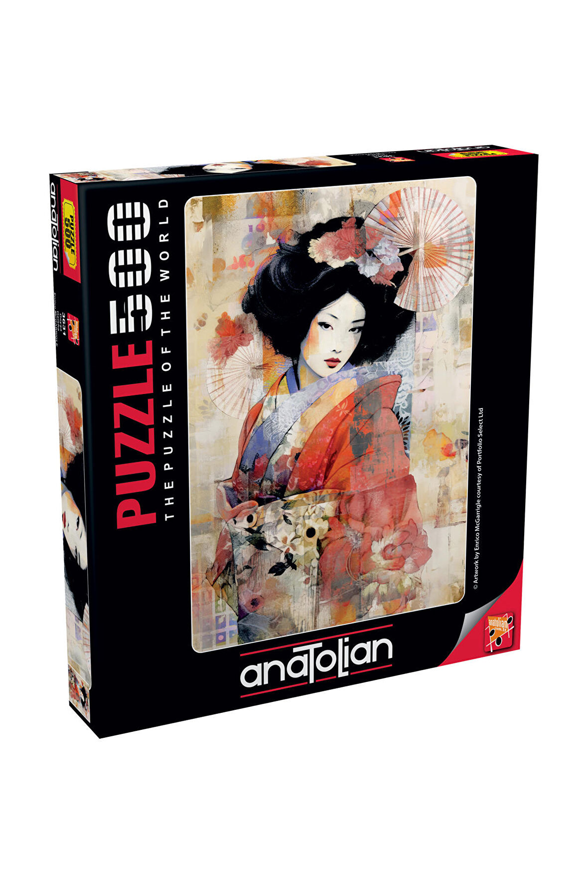 Geyşa 3631 14+ Yaş Orta Boy Puzzle 500 Parça