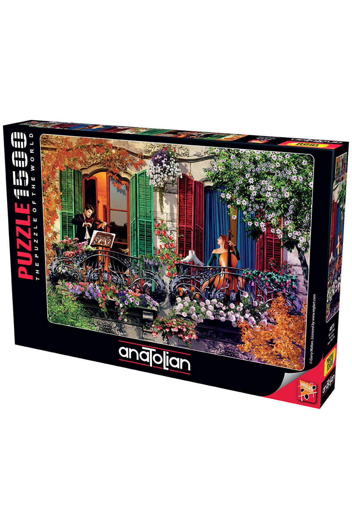 Aşk ve Düet 4573 14+ Yaş Küçük Boy Puzzle 1500 Parça
