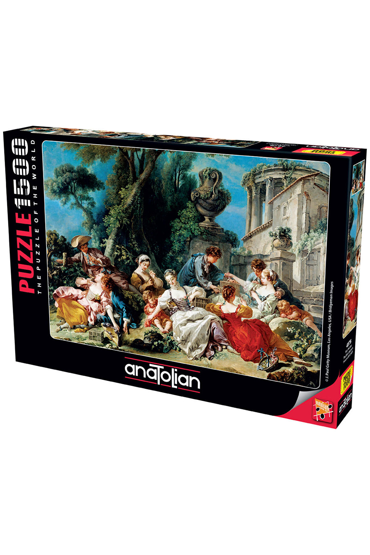 Kuş Avcıları 4576 14+ Yaş Küçük Boy Puzzle 1500 Parça