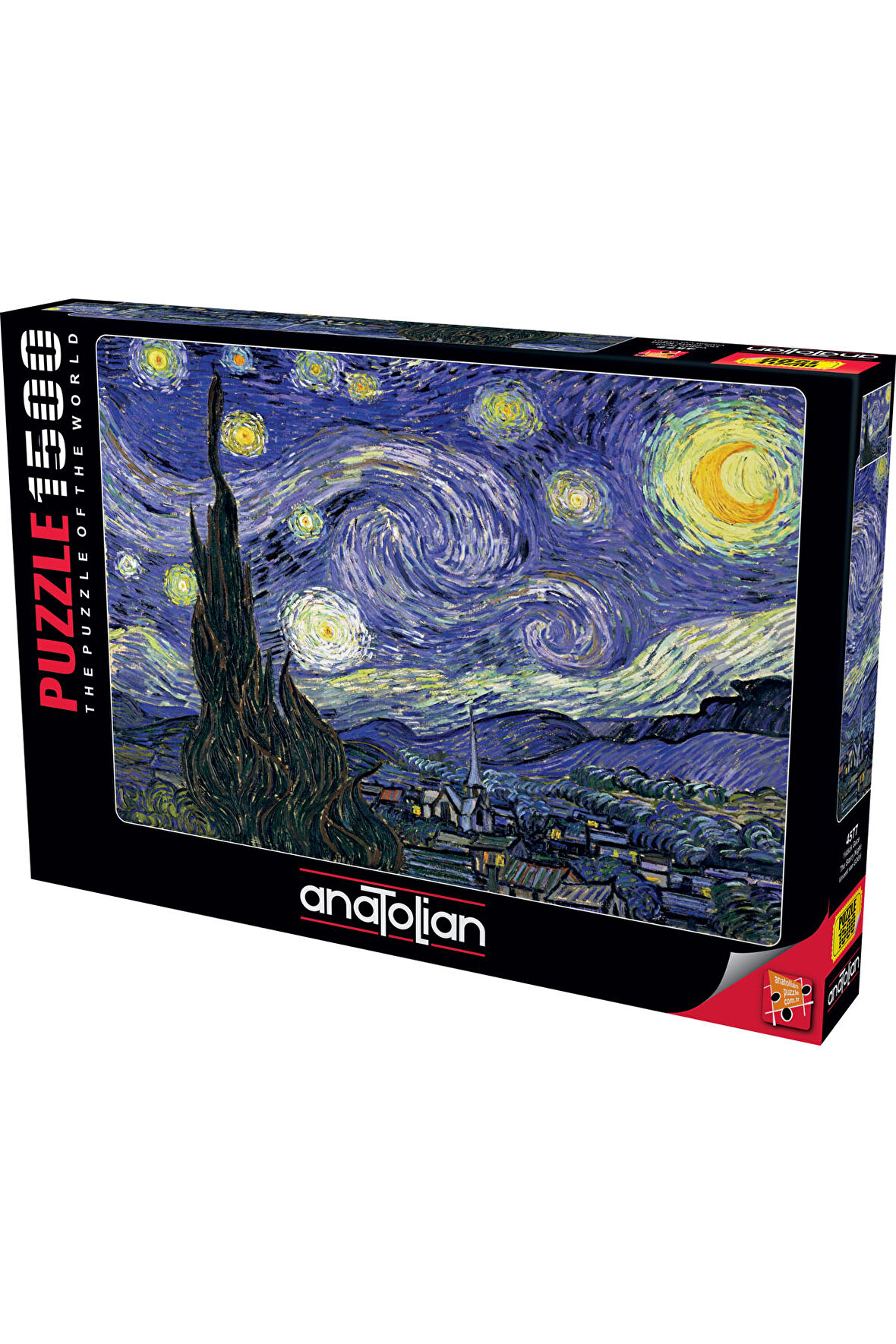 Anatolian 1500 Parçalık Puzzle / Yıldızlı Gece - Kod 4577