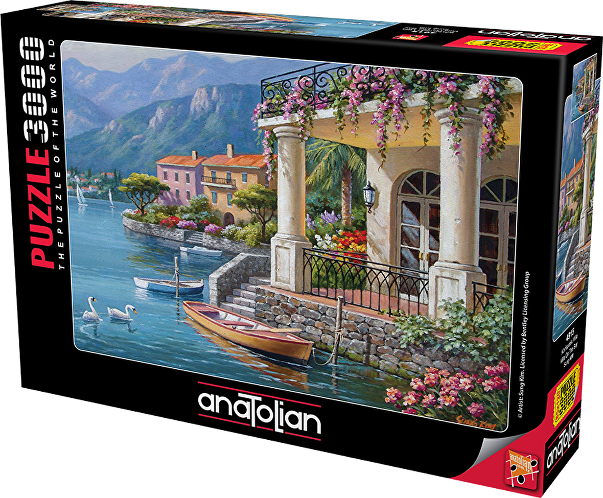 Anatolian 3000 Parçalık Puzzle - Körfezdeki Villa 4915