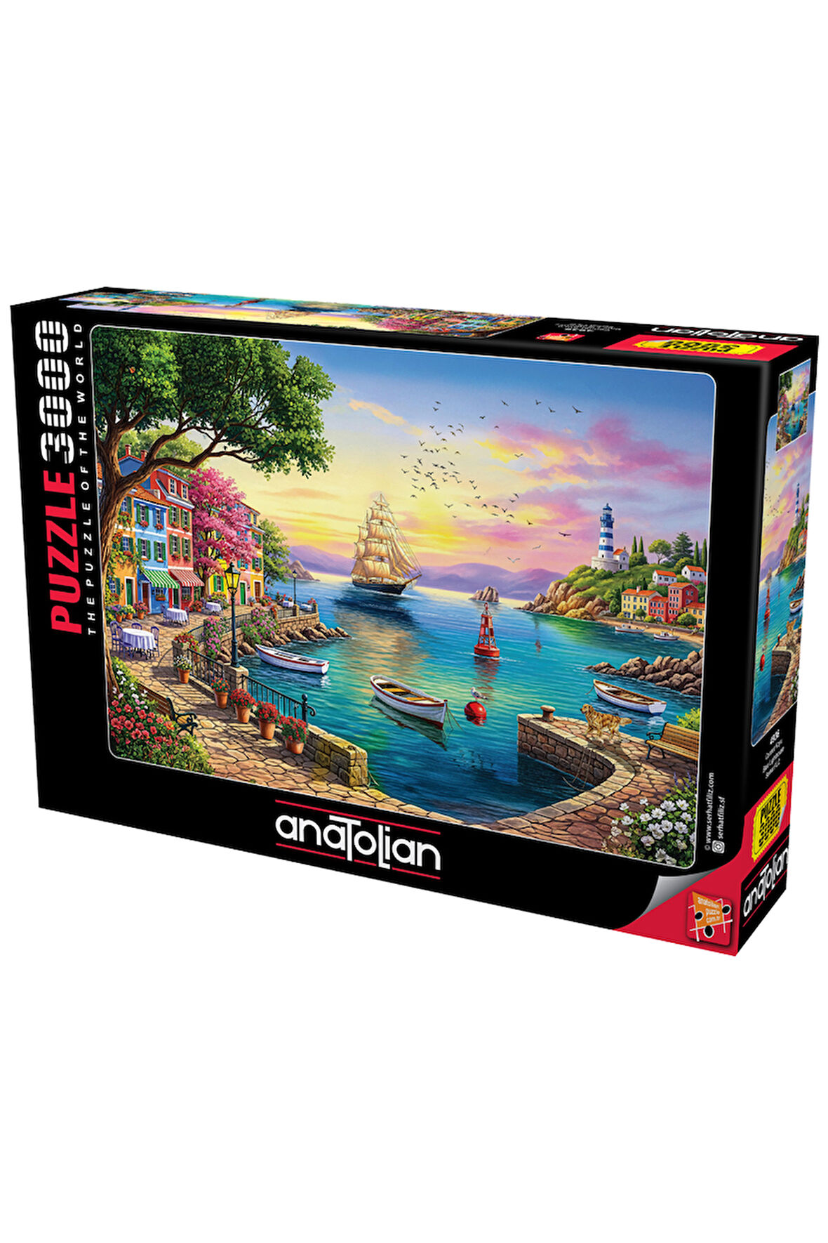 Anatolian 3000 Parçalık Puzzle - Cennet Koyu 4936