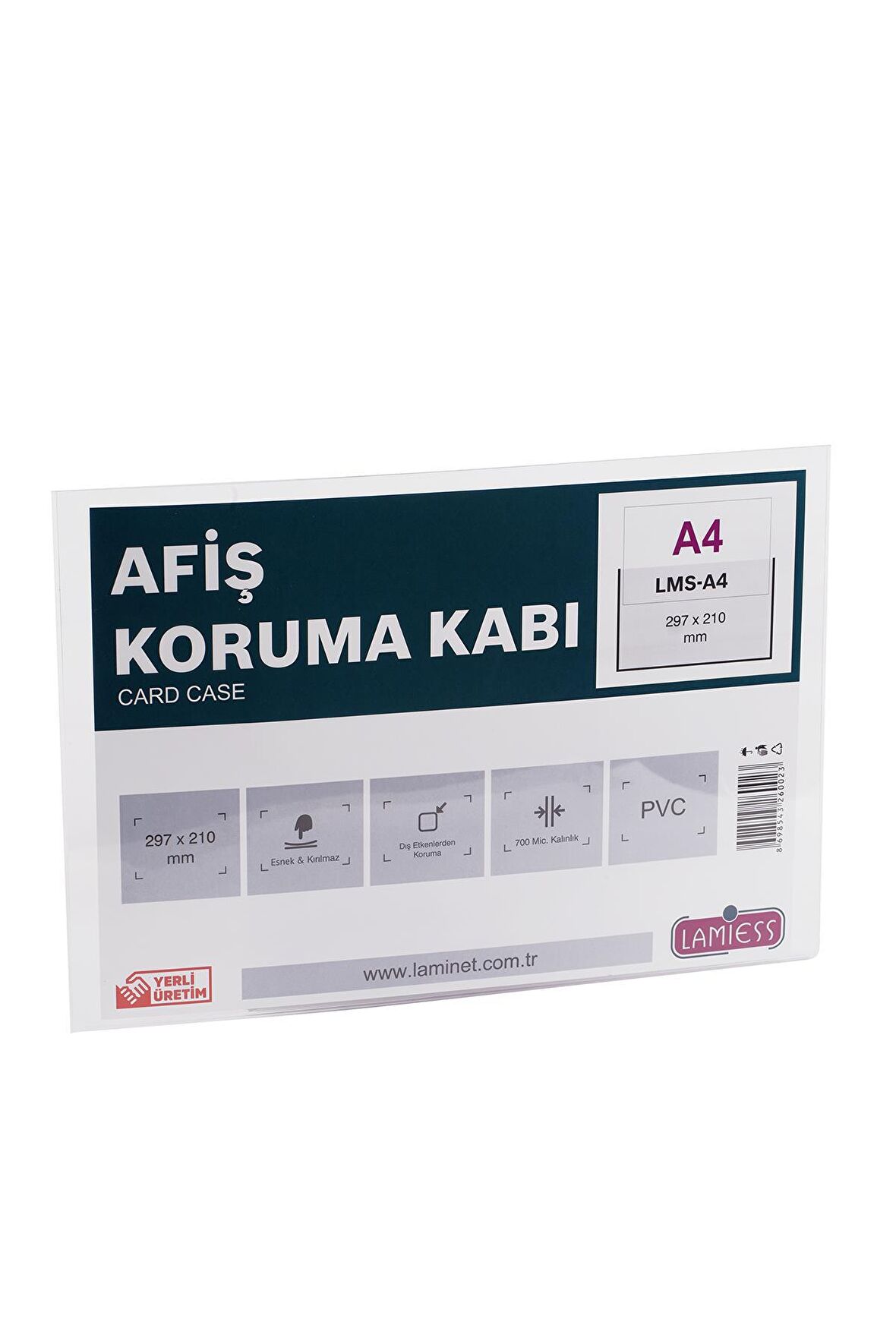 Lamiess  A-4 297X210 Mm Afiş Koruma Kabı 20'Li