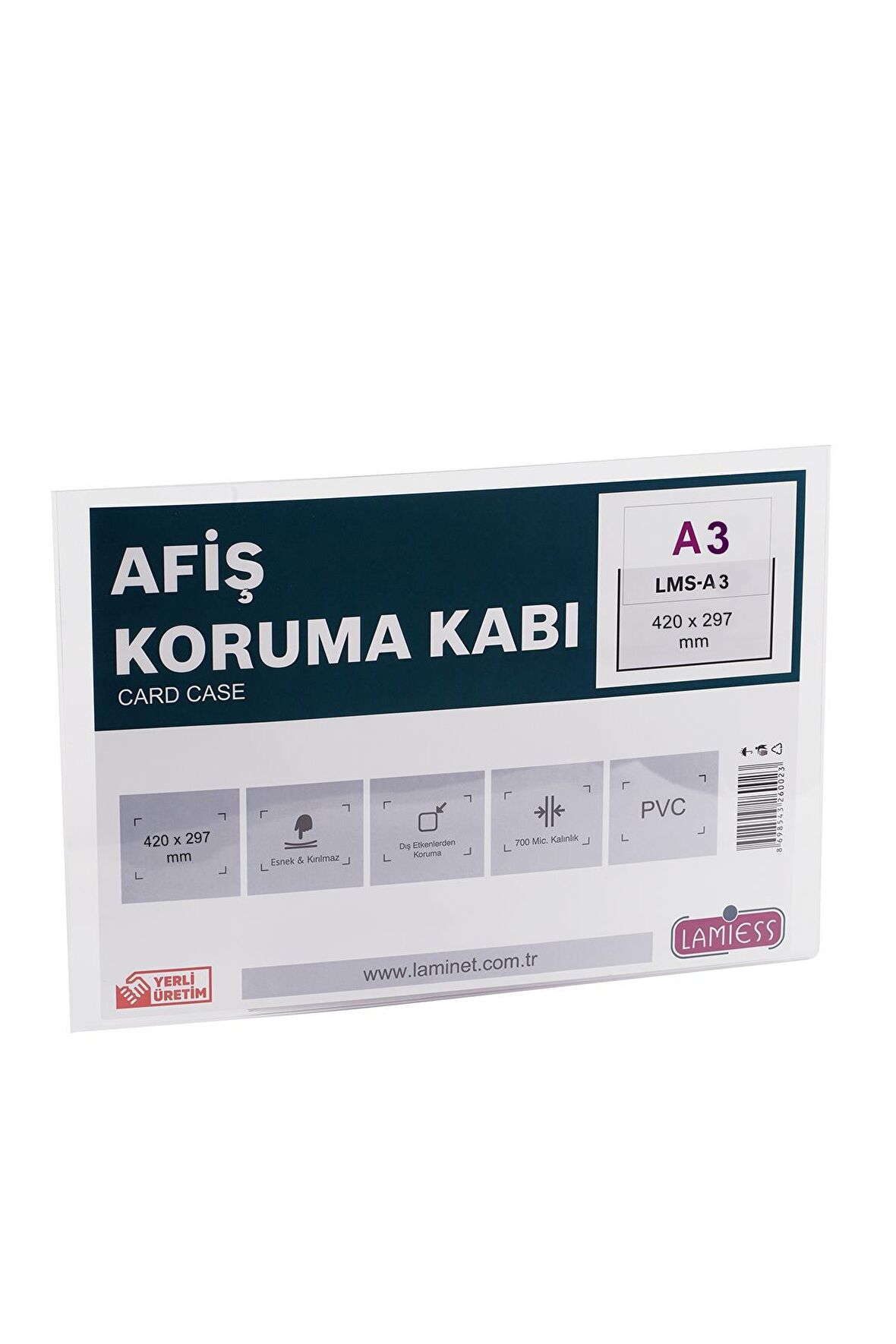 Lamiess  A-3 420X297 Mm Soft Afiş Koruma Kabı 30'Lu