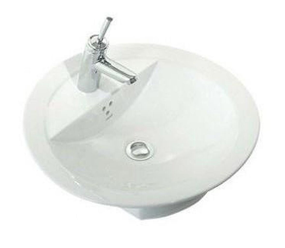 Creavit 51 cm Tezgah Üstü Çanak Lavabo TP244
