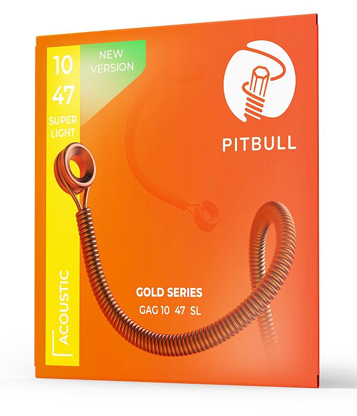 Pitbull Gold Series GAG 10-47 SL Takım Tel Akustik Gitar Teli 10-47