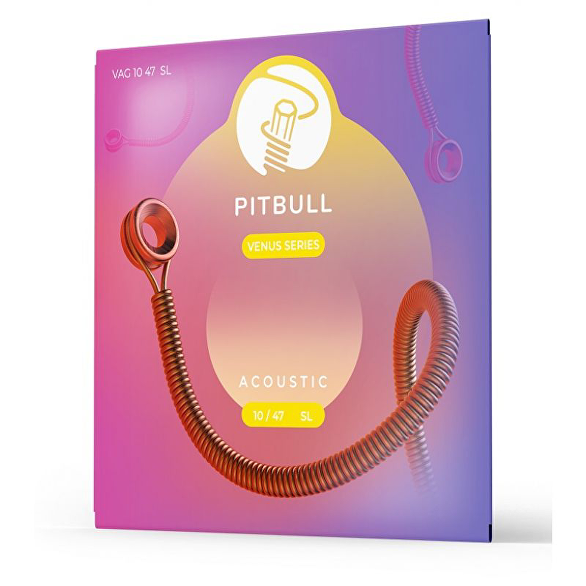 Pitbull Strings Venüs Series VAG 10-47 SL Takım Tel Akustik Gitar Teli 010-047