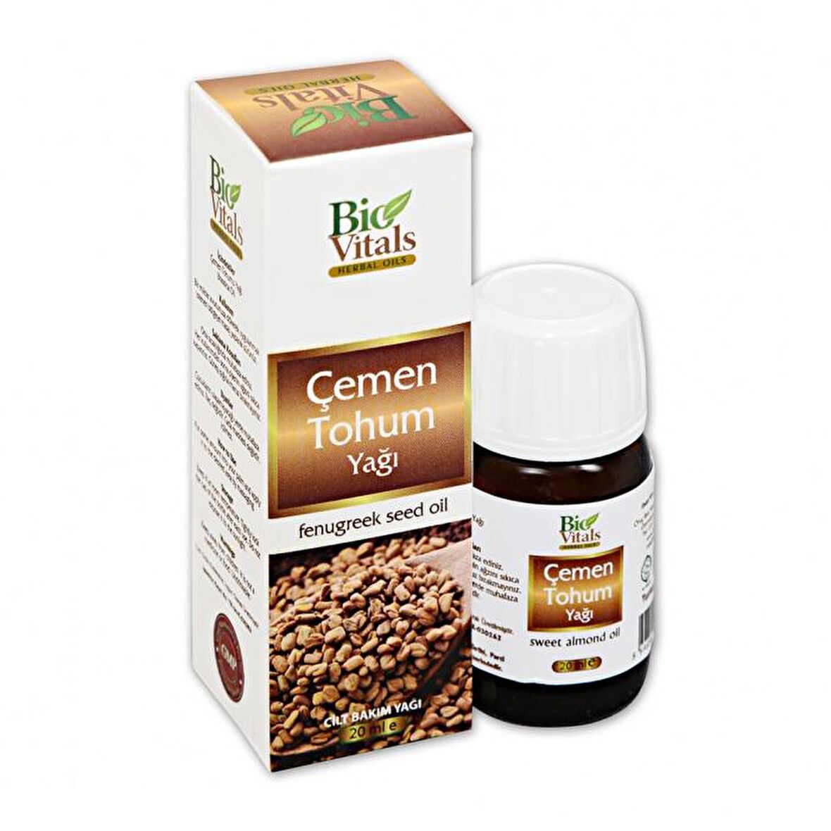 Bio Vitals Çemen Tohumu Yağı 20 ml