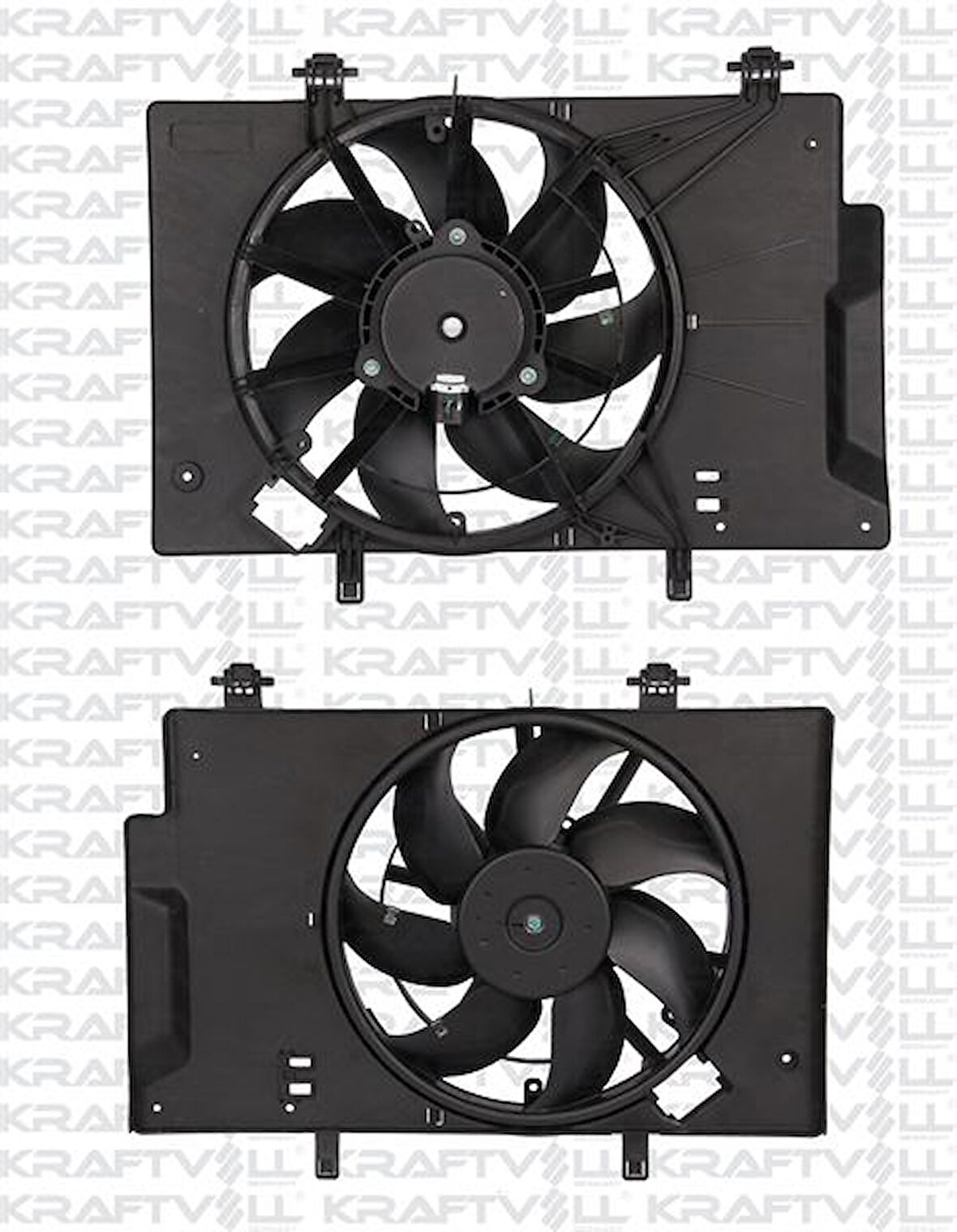 Ford Fan Motoru ( /+ac) Fiesta VI 1,4 / 1,4tdci / 1,5tdci / 1,6tdci 08 /> B Max 1,5tdci / 1,6tdci 12 /> C - Kraftvoll 08120069