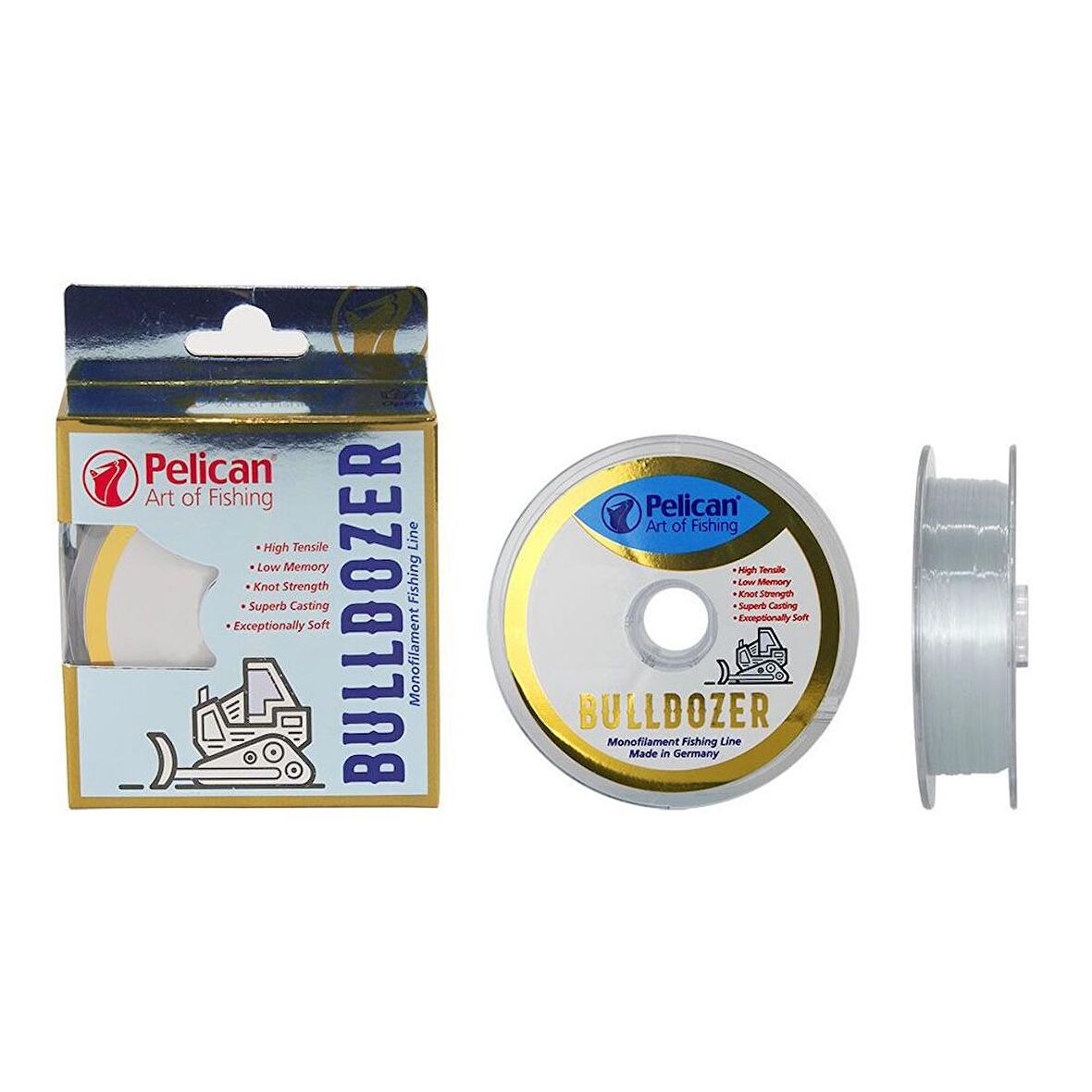 Pelican Bulldozer 0,45 Mm 150 Mt Misina Su Mavisi