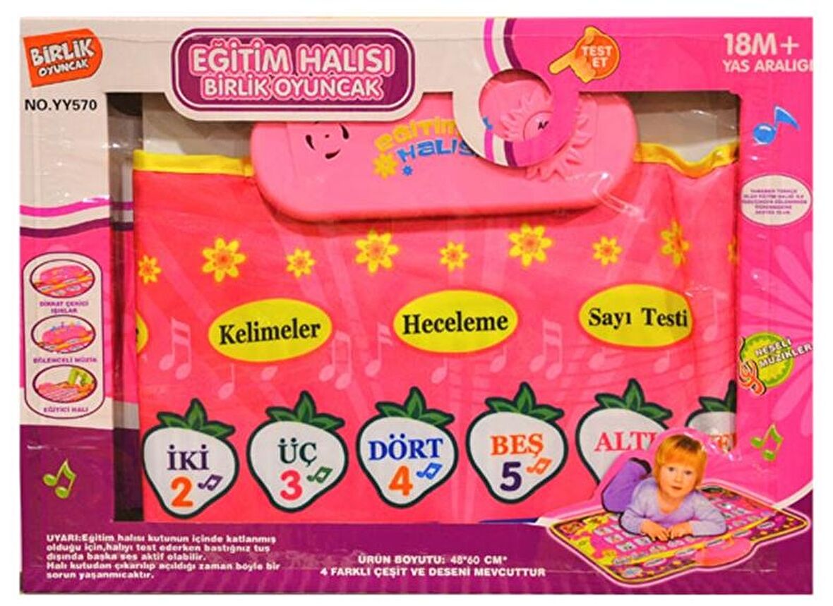 Birlik Toys Türkçe Eğitim Oyun Halısı