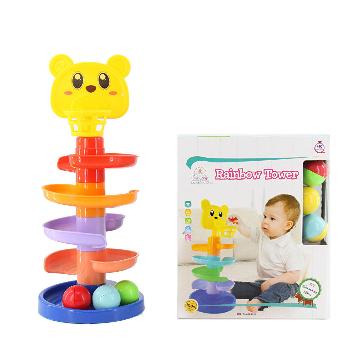 Babycim Jumbo Gökkuşağı Kule