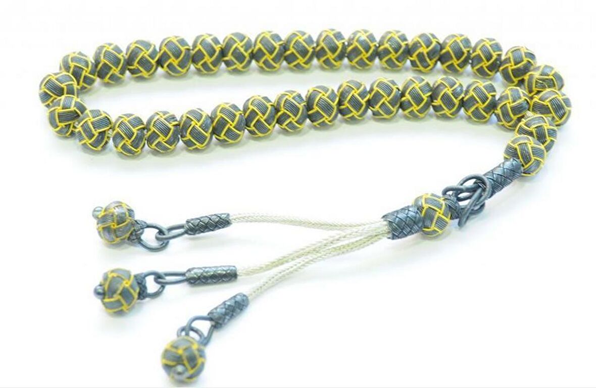 1000 Ayar Kusursuz El İşçilikli Trabzon Kazaziye Tesbih