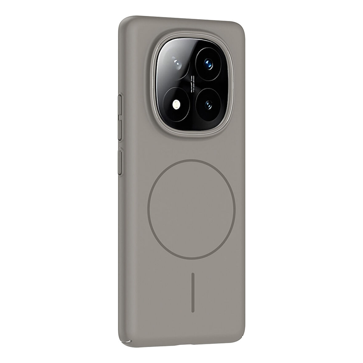 Redmi Note 14 Pro Plus Kılıf Magsafe Şarj Özellikli Kamera Çıkıntılı Ruby Lüx Silikon Kapak