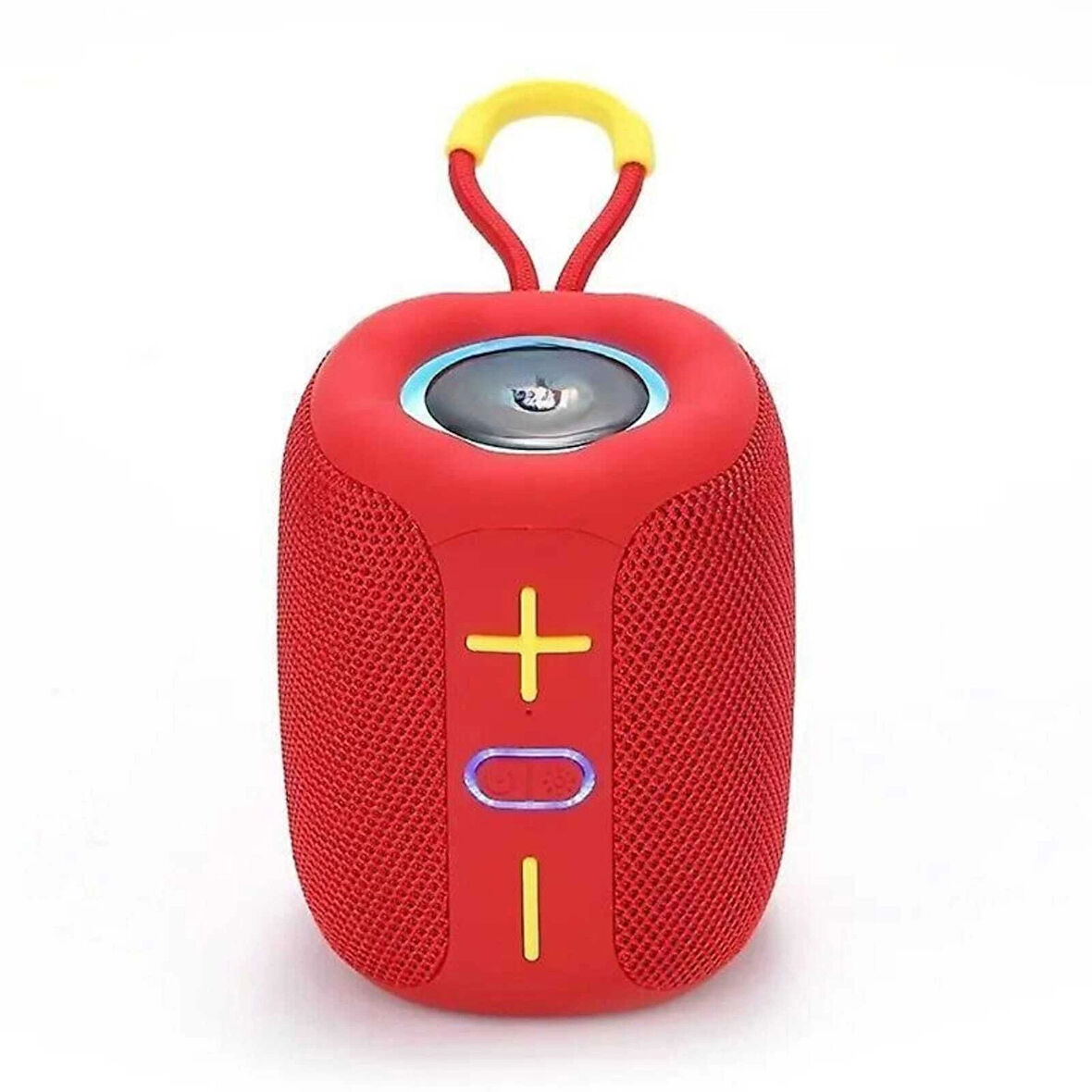 Kırmızı Taşınabilir Ses Bombası Kablosuz Bluetooth Hoparlör Speaker Yüksek Sesli Acs-14