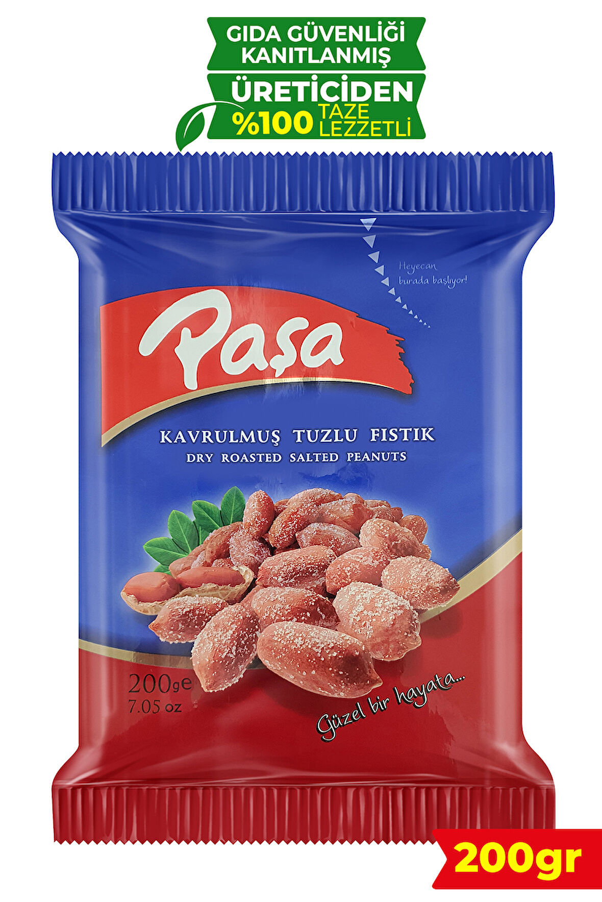 Kavrulmuş Tuzlu Fıstık 200 gr